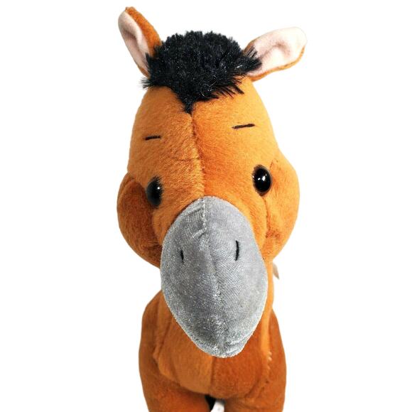 Classic Toy Company 12" Horse Plush Vintage - Picture 4 of 7